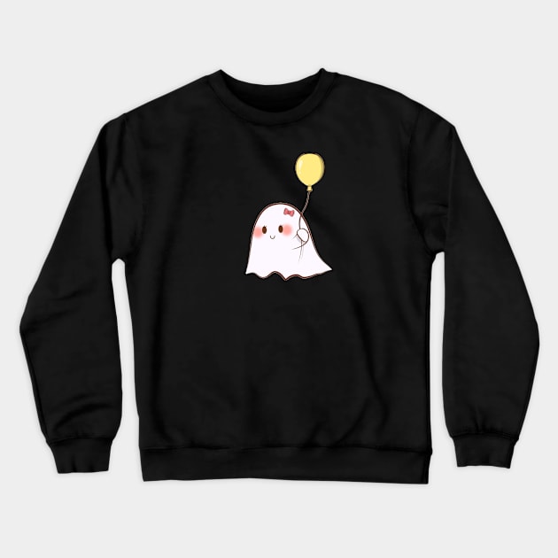 Lil Ghostie Crewneck Sweatshirt by Mavis Fox